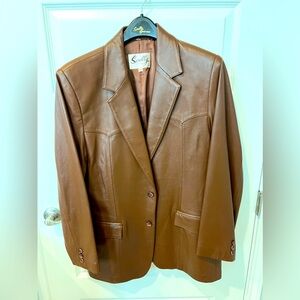 Scully Brown Leather Jacket